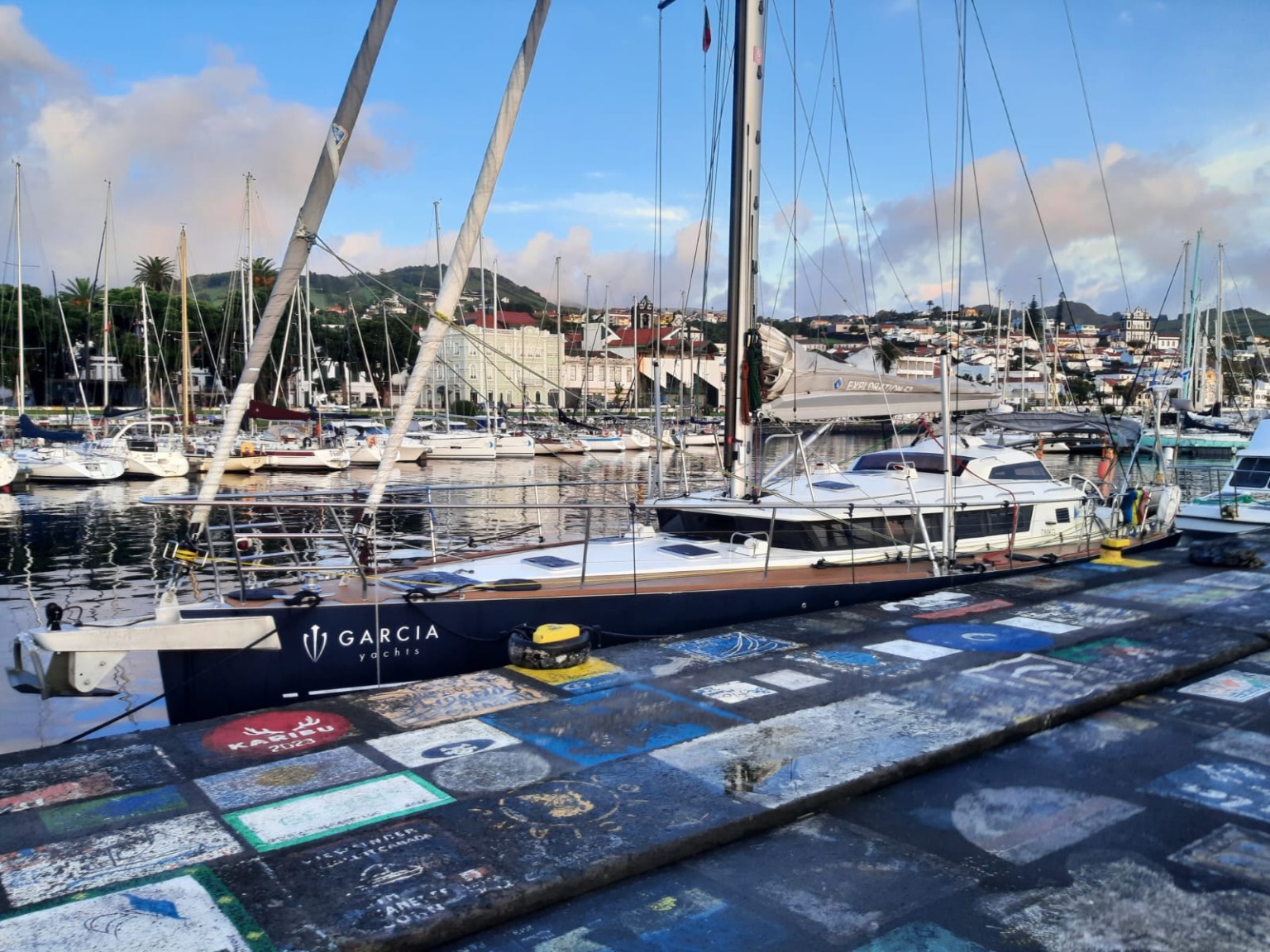 Garcia Exploration 52 following a managed offshore delivery to the Azores